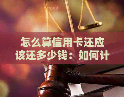 怎么算信用卡还应该还多少钱：如何计算信用卡欠款总额及还款金额？