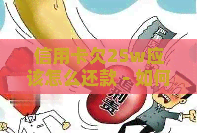 信用卡欠25w应该怎么还款 - 如何妥善处理超过25万的信用卡债务