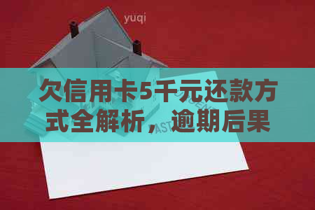 欠信用卡5千元还款方式全解析，逾期后果不容忽视！