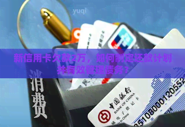 新信用卡欠款2万，如何制定还款计划并有效管理债务？