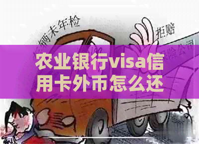 农业银行visa信用卡外币怎么还