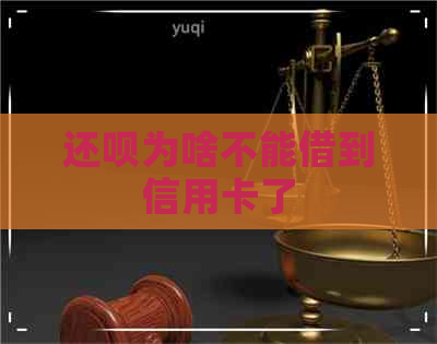 还款为啥不能借到信用卡了