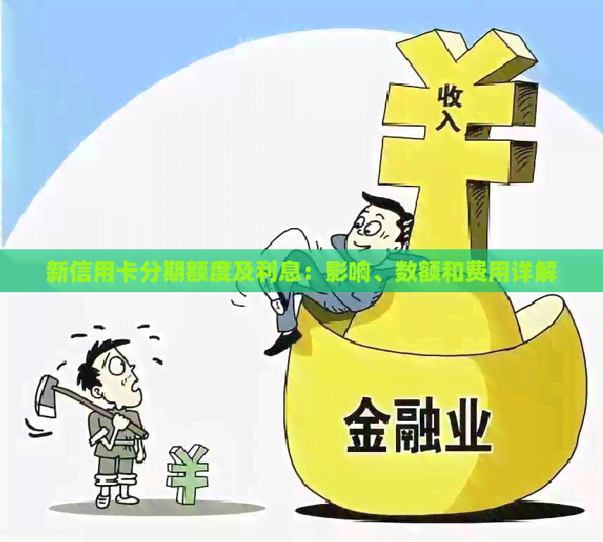新信用卡分期额度及利息：影响、数额和费用详解