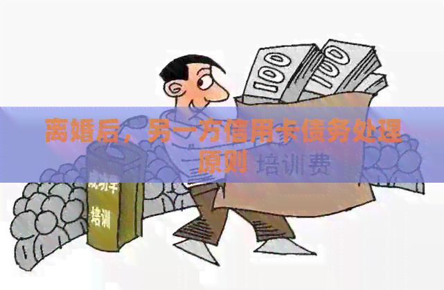 离婚后，另一方信用卡债务处理原则