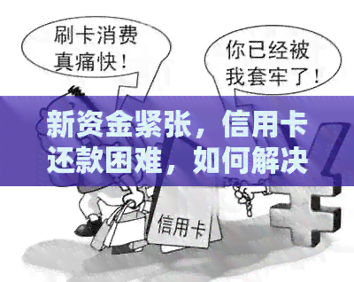 新资金紧张，信用卡还款困难，如何解决？