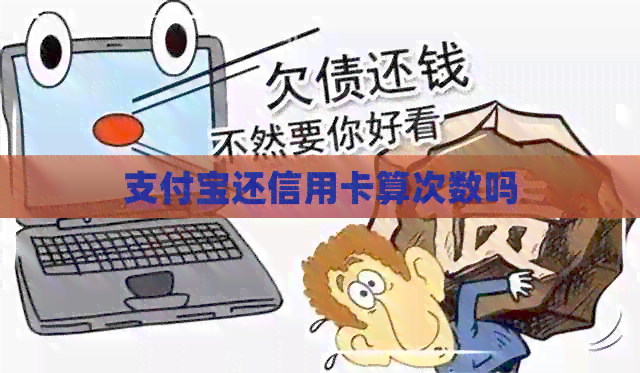 支付宝还信用卡算次数吗