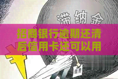 招商银行逾期还清后信用卡还可以用吗-招商银行逾期还清后信用卡还可以用吗