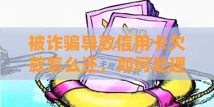 被诈骗导致信用卡欠款怎么还，如何处理？