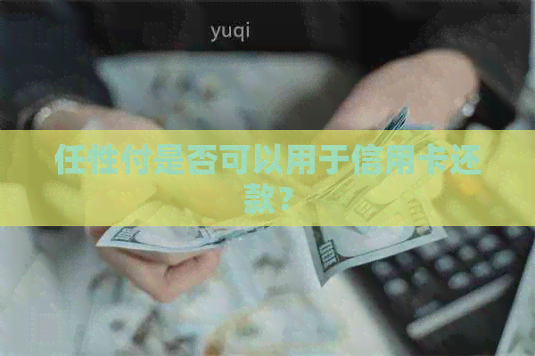 任性付是否可以用于信用卡还款？