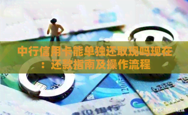 中行信用卡能单独还取现吗现在：还款指南及操作流程