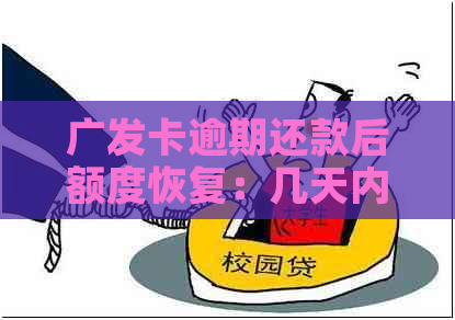 广发卡逾期还款后额度恢复：几天内还款仍有可用额度，安全操作指南