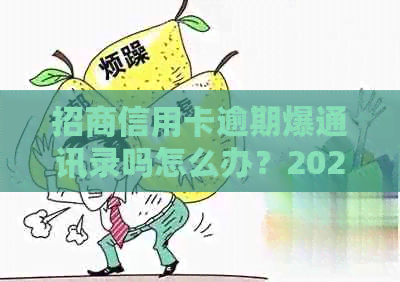 招商信用卡逾期爆通讯录吗怎么办？2021年招商信用卡逾期新政策