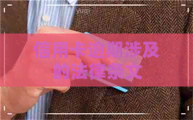 信用卡逾期涉及的法律条文