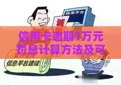 信用卡逾期1万元罚息计算方法及可能的影响全面解析