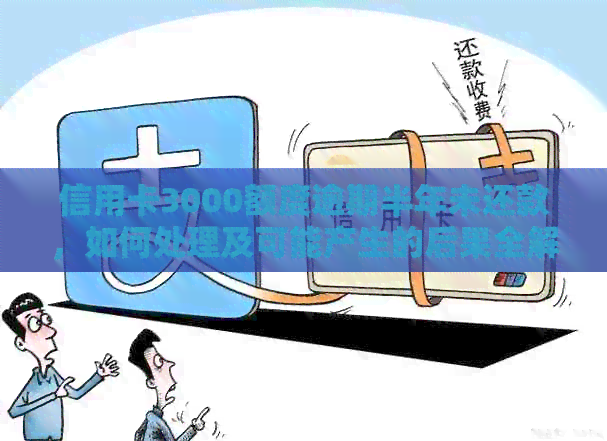 信用卡3000额度逾期半年未还款，如何处理及可能产生的后果全解析