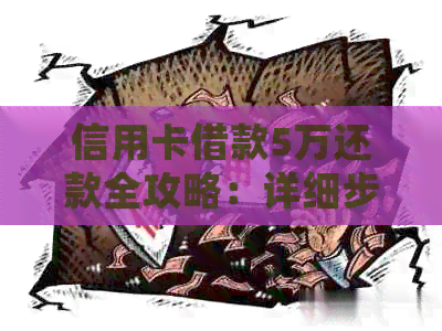 信用卡借款5万还款全攻略：详细步骤、利率及期策略一应俱全！