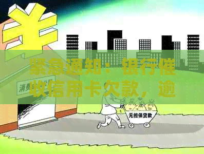 紧急通知：银行信用卡欠款，逾期后果自负！