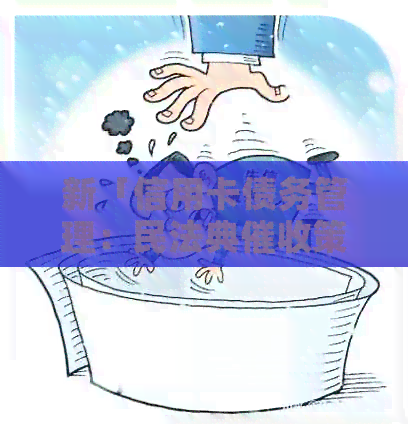新「信用卡债务管理：民法典策略与实践」