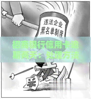 招商银行信用卡逾期两天：处理方法、影响及补救措一文解析