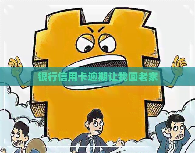 银行信用卡逾期让我回老家