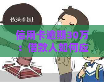 信用卡逾期30万：借款人如何应对？解决策略与建议