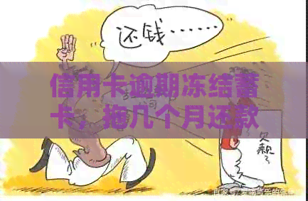 信用卡逾期冻结蓄卡，拖几个月还款可行吗？
