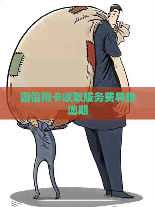 因信用卡收取服务费导致逾期