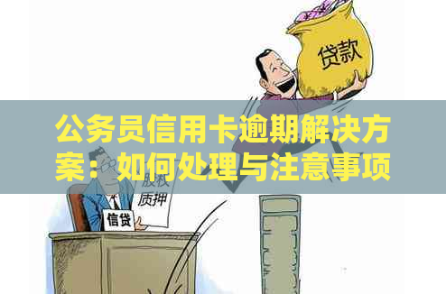 公务员信用卡逾期解决方案：如何处理与注意事项
