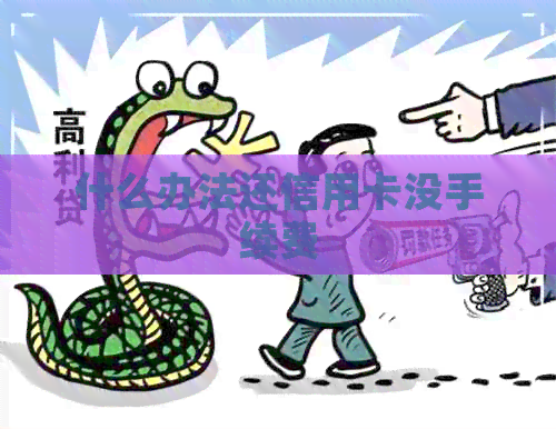 什么办法还信用卡没手续费