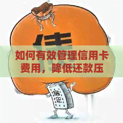 如何有效管理信用卡费用，降低还款压力与利息支出