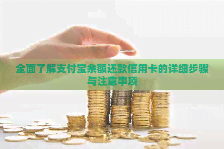 全面了解支付宝余额还款信用卡的详细步骤与注意事项