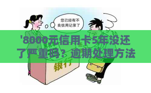 '8000元信用卡5年没还了严重吗？逾期处理方法及后果解析'
