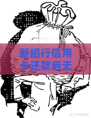 新招行信用卡还款后无法借款？原因及解决方法全解析