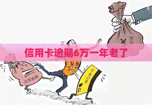 信用卡逾期6万一年老了
