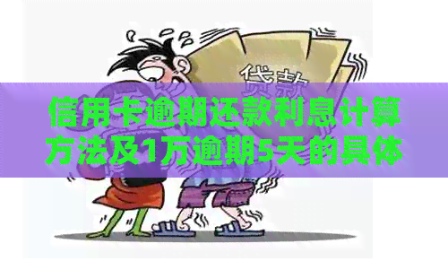 信用卡逾期还款利息计算方法及1万逾期5天的具体利息解析