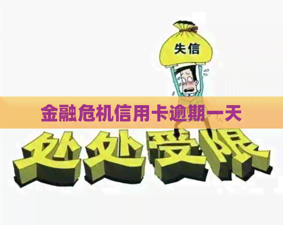 金融危机信用卡逾期一天