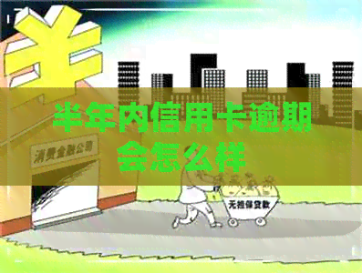 半年内信用卡逾期会怎么样