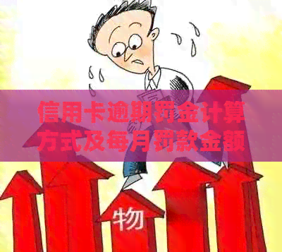 信用卡逾期罚金计算方式及每月罚款金额探讨