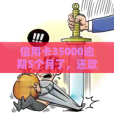 信用卡35000逾期5个月了，还款问题解决办法。
