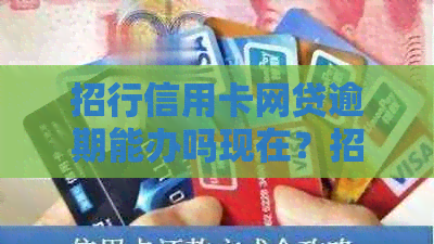 招行信用卡网贷逾期能办吗现在？招行信用卡网贷逾期还款方法及协商处理。