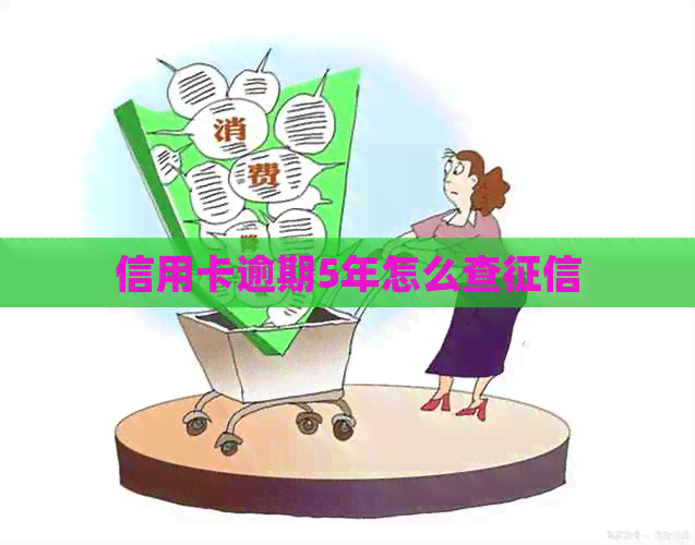 信用卡逾期5年怎么查