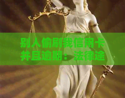 别人偷刷我信用卡并且逾期:法律途径与对策 别人偷刷我信用卡并且逾期:法律途径与对策
