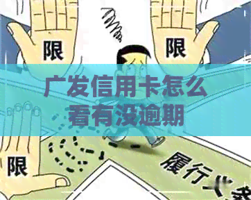 广发信用卡怎么看有没逾期