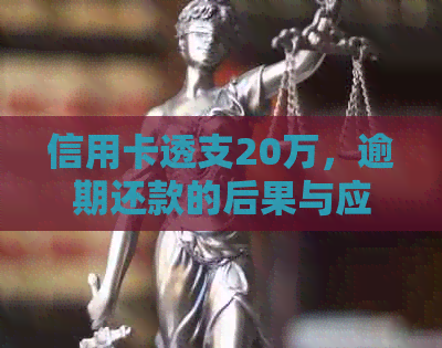 信用卡透支20万，逾期还款的后果与应对策略