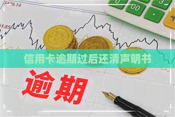 信用卡逾期过后还清声明书