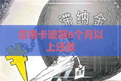 信用卡逾期6个月以上还款