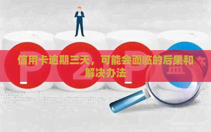 信用卡逾期三天，可能会面临的后果和解决办法