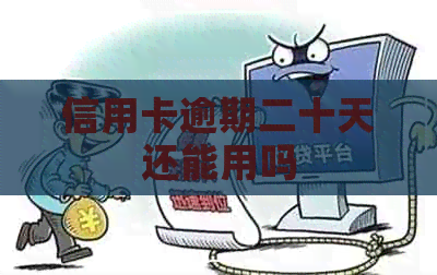 信用卡逾期二十天还能用吗