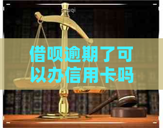 网贷逾期了可以办信用卡吗