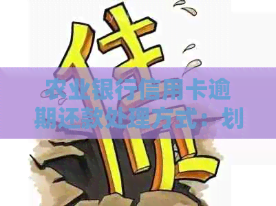 农业银行信用卡逾期还款处理方式：划扣流程详解